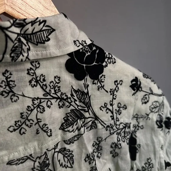 Bode Floral Long Sleeve Shirt